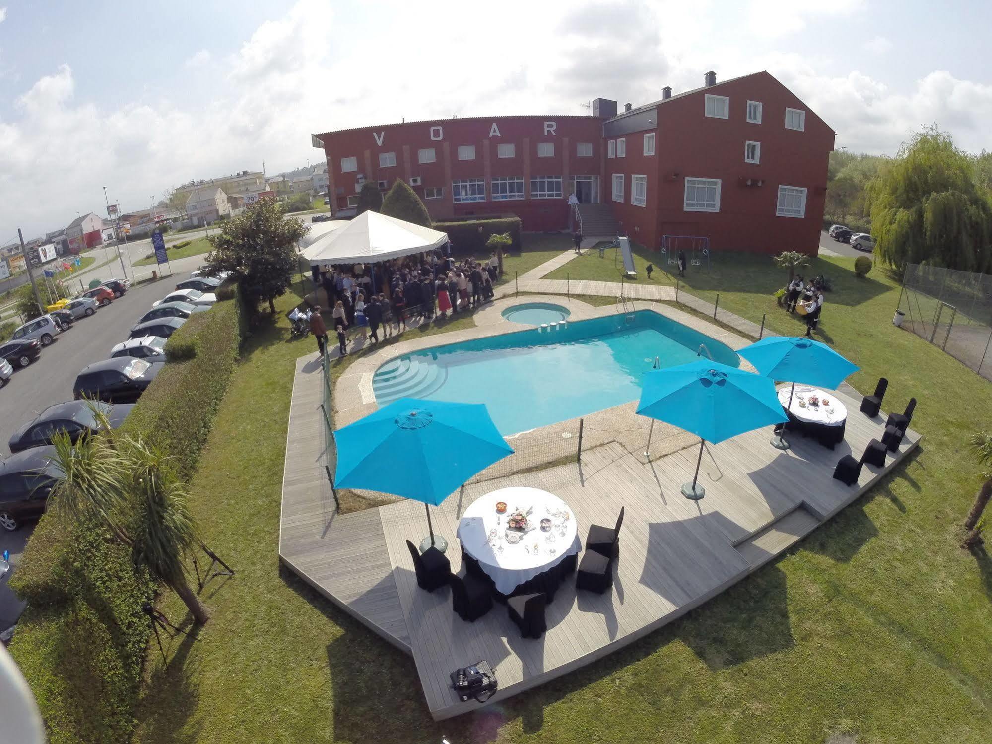 Hotel Voar Ribadeo Exterior foto